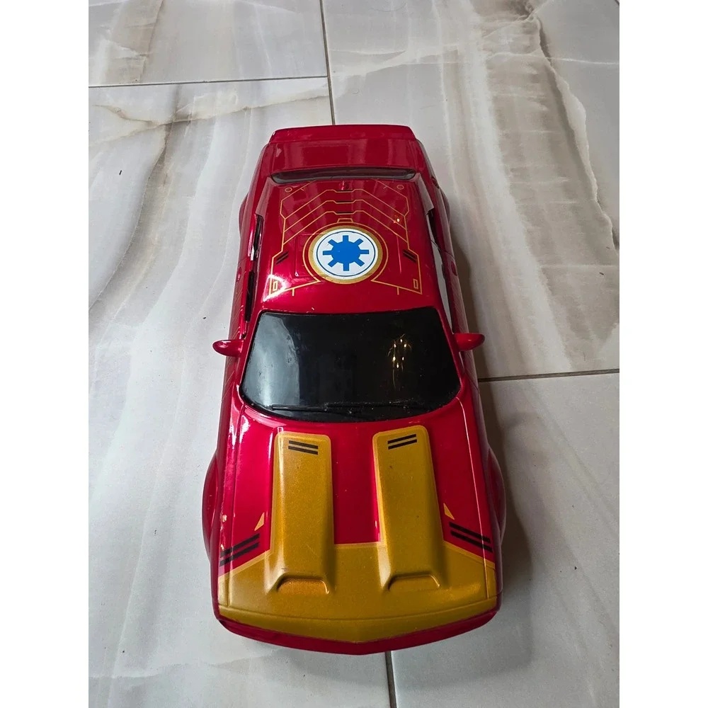 Jada Toys Marvel Iron Man 2019 Dodge‎ Challenger SRT Hellcat RC Car 32326 G1